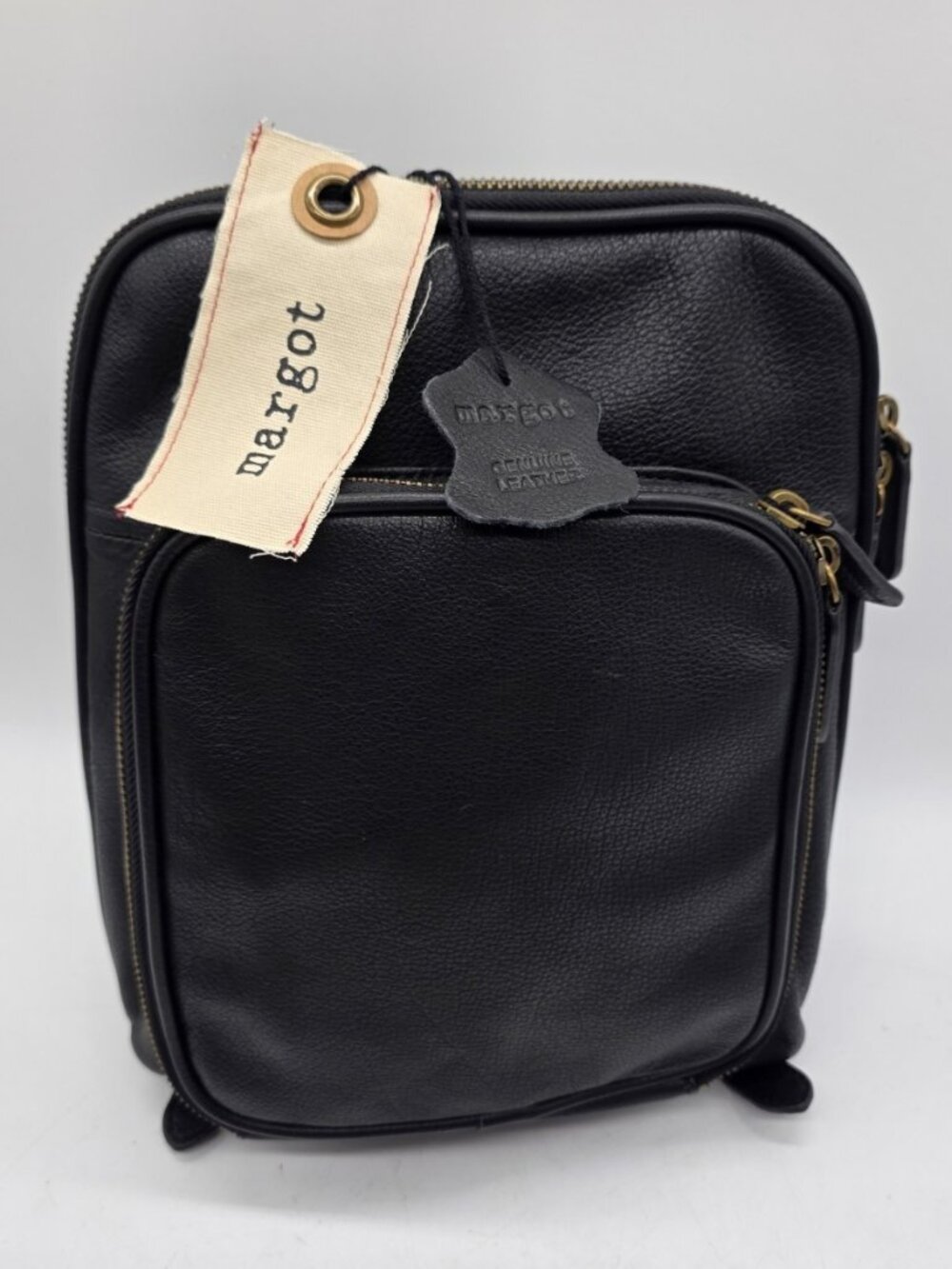 Margot Small Backpack Genuine Leather Black New Boho Career
